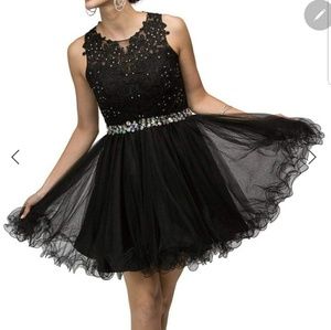 Black Short Prom Dress